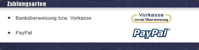 zahlungsarten